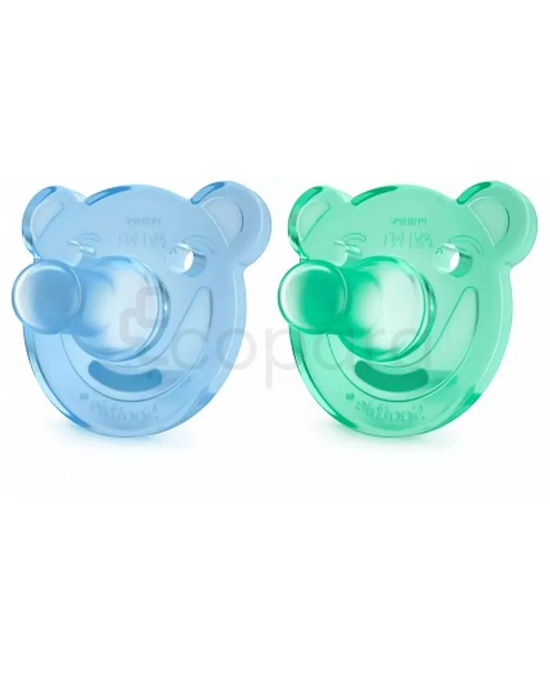 AVENT SUCETTES NOUVEAU NE 0-3MOIS GARÇON BOITE DE 2 REFERENCE SCF194//02