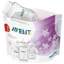 AVENT SAC STERILISANT A MICRO ONDES BOITE DE 5 REFERENCE SCF29/05