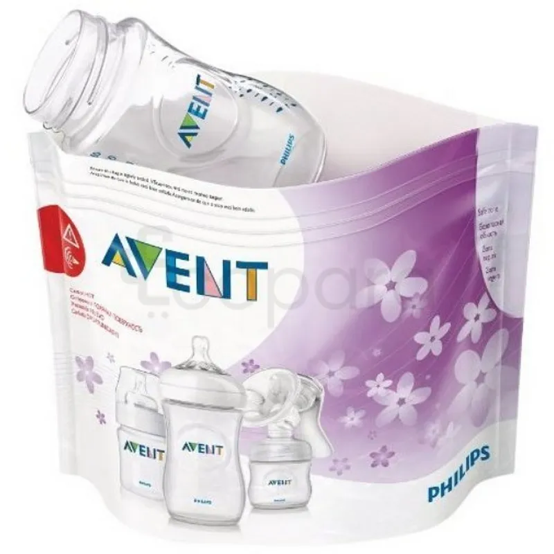 AVENT SAC STERILISANT A MICRO ONDES BOITE DE 5 REFERENCE SCF29/05