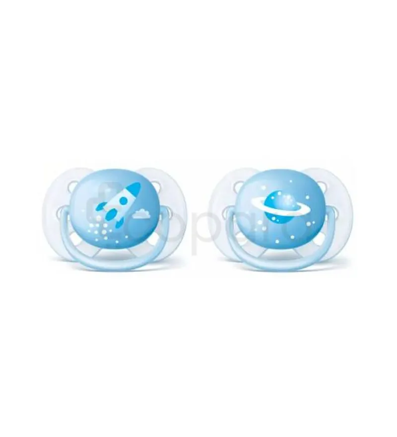 AVENT ULTRA SOFT SUCETTES ORTHODONTIQUES 0-6MOIS REFERENCE SCF222/21
