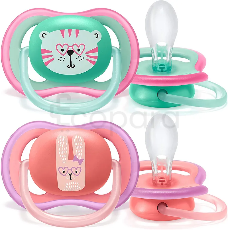 AVENT SUCETTES ORTHODONTIQUES ULTRA AIR +18MOIS BOITE DE 2 REFERENCE SCF349/15