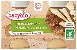 BABYBIO POT TOPINAMBOUR PANAIS 2*130G