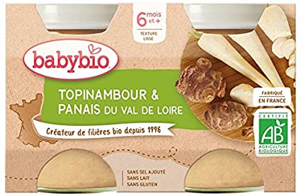 BABYBIO POT TOPINAMBOUR PANAIS 2*130G