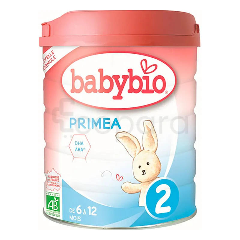 BABYBIO LAIT PRIMEA 2EME AGE DE 6-12MOIS 800G