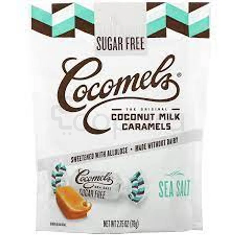 COCOMELS COCONUT MILK CARAMELS SEA SALT 78G