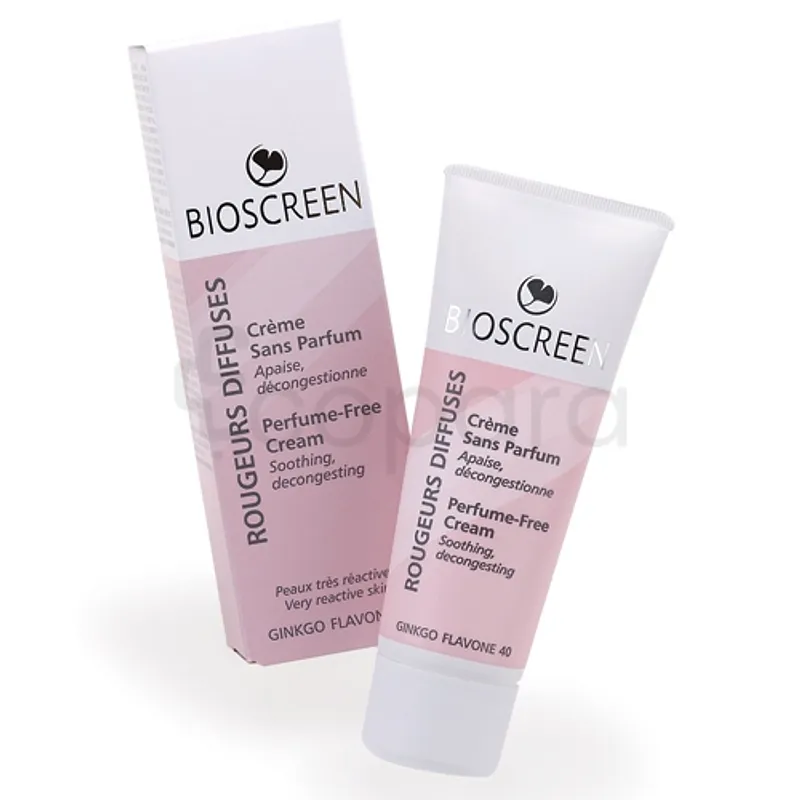 BIOSCREEN ROUGEURS DIFFUSES CREME SANS PARFUM 40ML