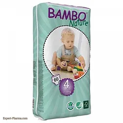BAMBO NATURE MAXI 7-18KG TAILLE 4 BOITE DE 60