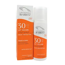 BIARRITZ SPF30 LAIT SOLAIRE VISAGE ET CORPS 100ML
