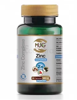 HUG ZINC COMPLEXE 529MG BOITE DE 60 CAPSULES