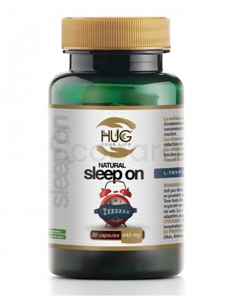 HUG NATURAL SLEEP ON 445MG BOITE DE 30 CAPSULES