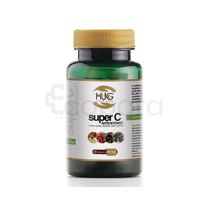 HUG SUPER C ANTIOXYDANT BOITE DE 60 CAPSULES