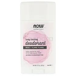 NOW STICK DEODORANT ROSE + YLANG YLANG 62G