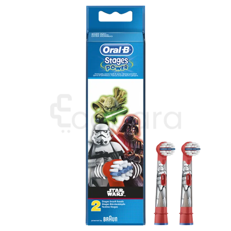 ORAL-B STAGES POWER RECHARGE ELECTRIQUE STAR WARS BOITE DE 2
