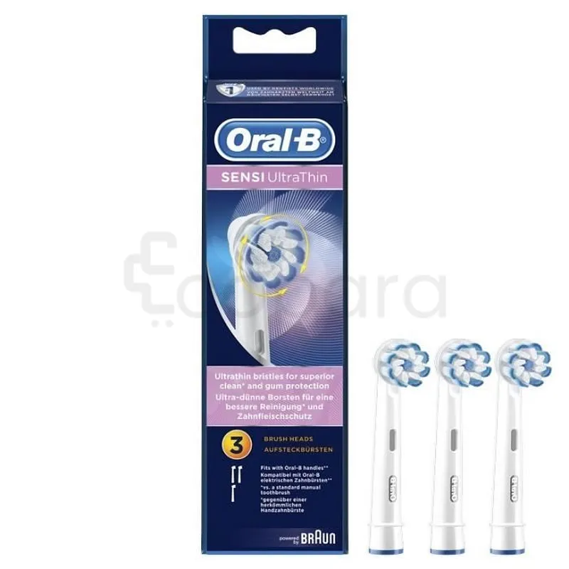 ORAL-B SENSI ULTRA THIN RECHARGE ELECTRIQUE BOITE DE 3