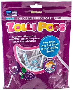 ZOLLIPOPS ANTI CAVITY LOLLIPOPS BOITE DE 15