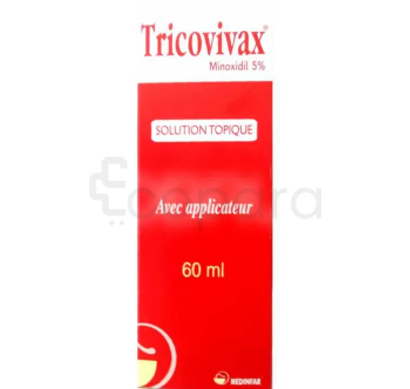 TRICOVIVAX MINOXIDIL 5% SOLUTION TOPIQUE 60ML