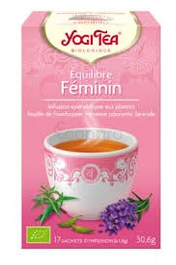 YOGI TEA ENERGIE FEMININE INFUSION BOITE DE 17 SACHETS