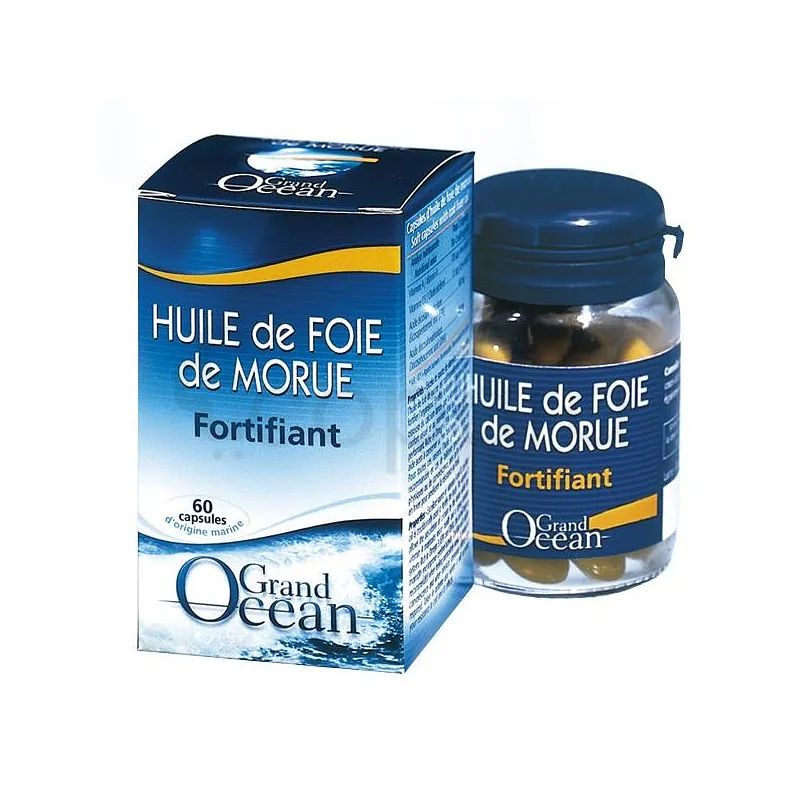 YVES PONROY HUILE DE FOIE DE MORUE BOITE DE 60 CAPSULES