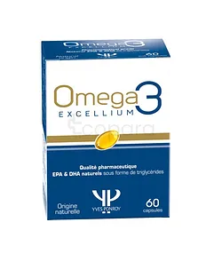 YVES PONROY OMEGA 3 EXCELLIUM BOITE DE 60 CAPSULES