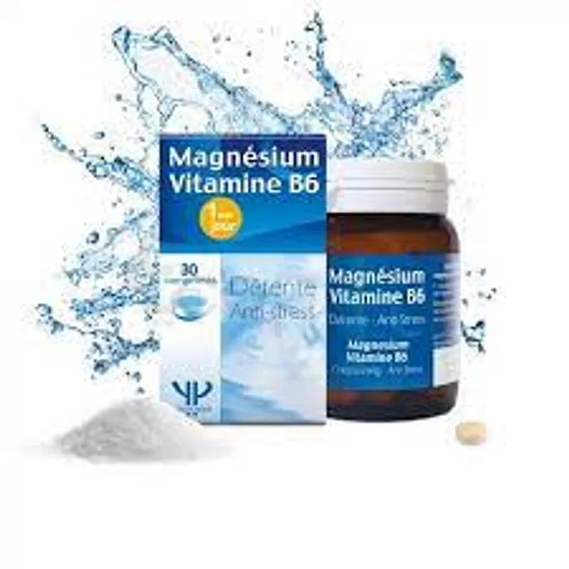 YVES PONROY MAGNESIUM VITAMINE B6 BOITE DE 30 COMPRIMES