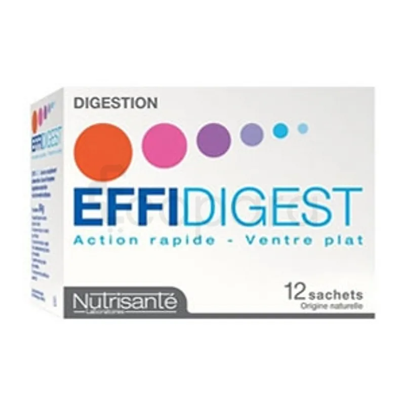 YVES PONROY EFFIDIGEST VENTRE PLAT BOITE DE 12 SACHETS