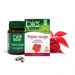 YVES PONROY VIGNE ROUGE JAMBES LEGERES BOITE DE 60 GELULES