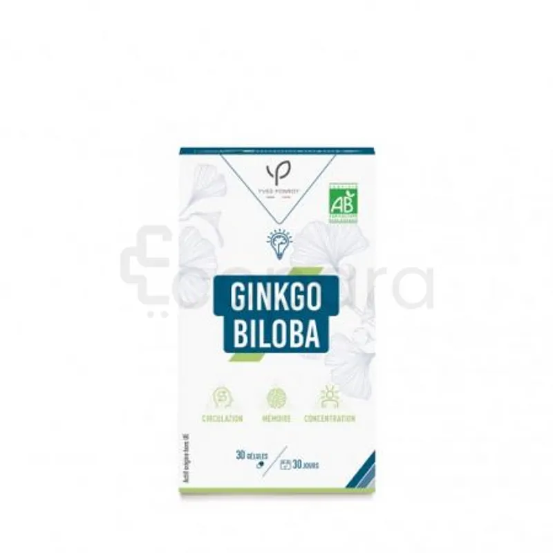 YVES PONROY GINKGO BILOBA BOITE DE 30 GELULES