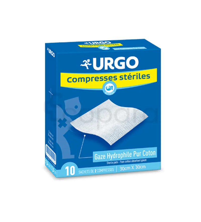 URGO COMPRESSE STERILE 30CM*30CM/UNITE
