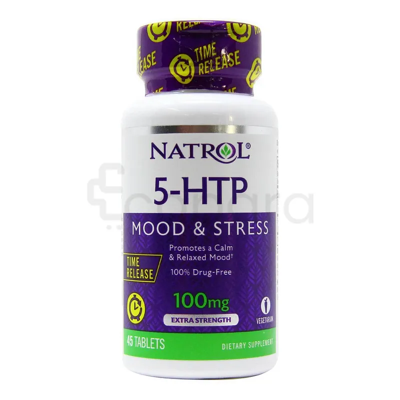 NATROL 5-HTP MOOD AND STRESS 100MG 45 COMPRIMES