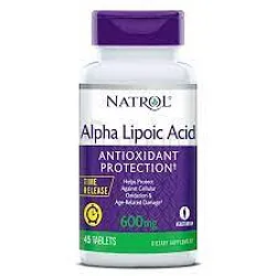 NATROL ALPHA LIPIOC ACID 600MG BOITE DE 45 COMPRIMES