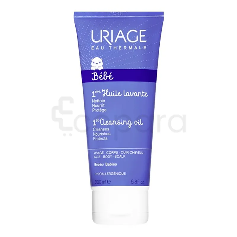 URIAGE HUILE LAVANTE BEBE 200ML