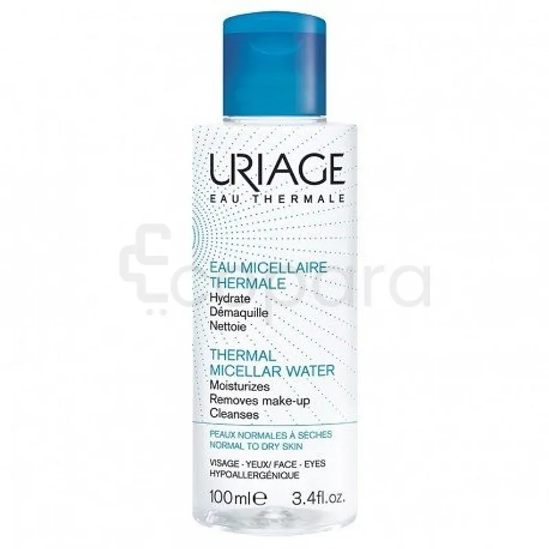URIAGE EAU MICELLAIRE THERMALE PEAUX NORMALES A SECHES 100ML