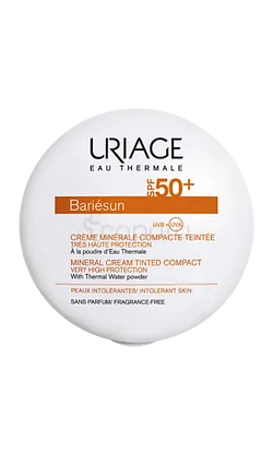 URIAGE BARIESUN SPF50+ CREME MINERALE COMPACTE TEINTEE CLAIRE 10G