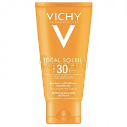 VICHY IDEAL SOLEIL SPF30 EMULSION ANTI-BRILLANCE TOUCHER SEC 50ML