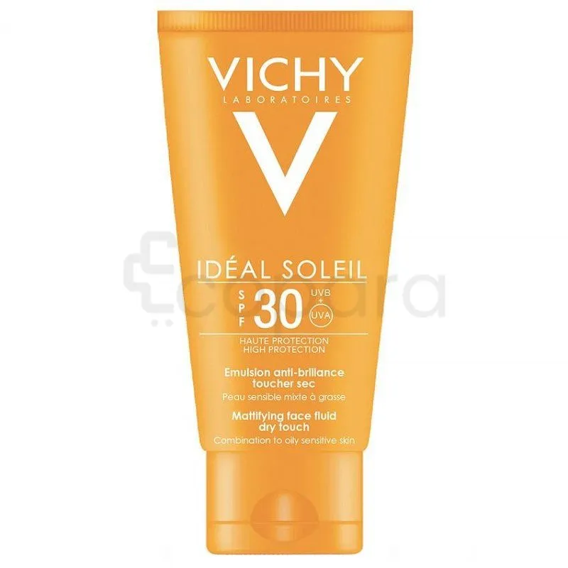 VICHY IDEAL SOLEIL SPF30 EMULSION ANTI-BRILLANCE TOUCHER SEC 50ML