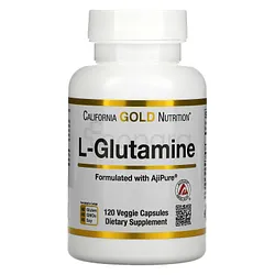 CALIFORNIA GOLD NUTRITION L-GLUTAMINE BOITE DE 120 CAPSULES