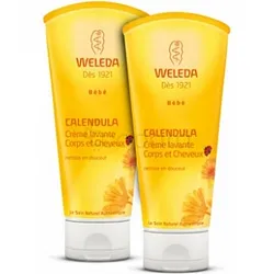 WELEDA DUO CREME LAVANTE BEBE CALENDULA 2* 200ML