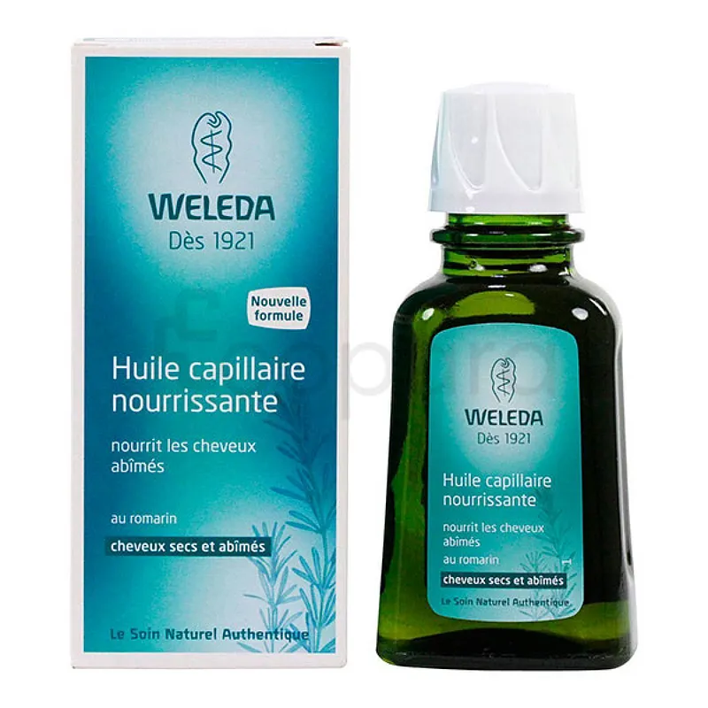 WELEDA HUILE CAPILLAIRE NOURRISSANTE 50ML