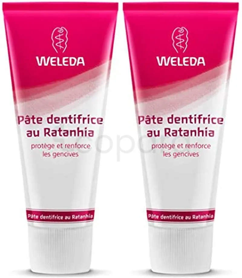 WELEDA PATE DENTIFRICE RATANHIA 50ML*2