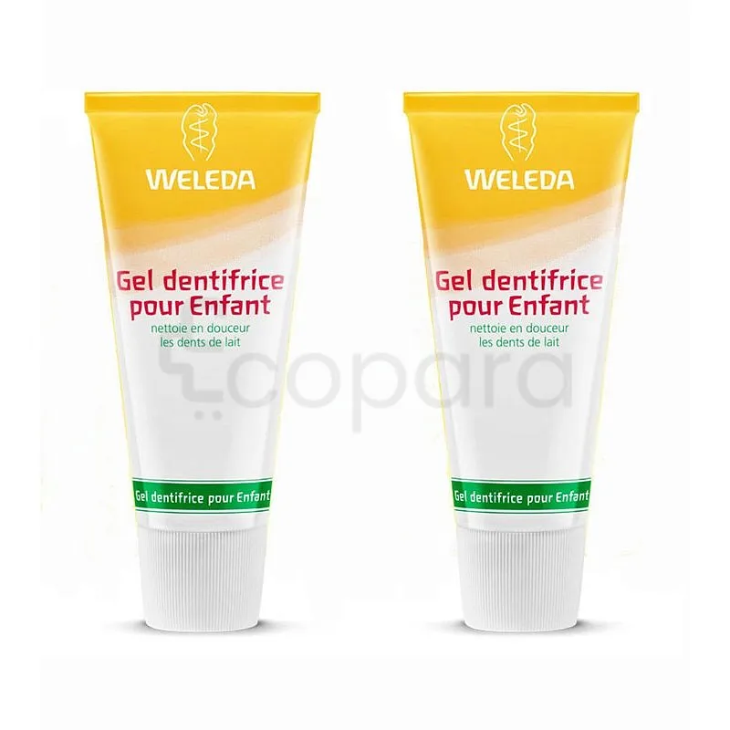 WELEDA GEL DENTIFRICE ENFANT 50ML*2