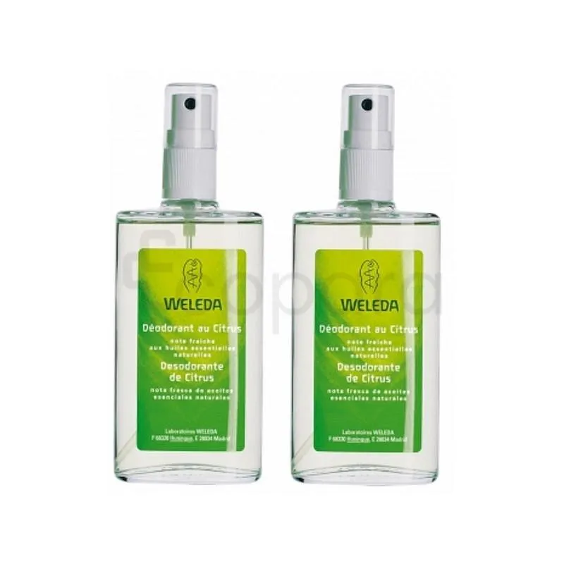 WELEDA DEODORANT CITRUS 100ML*2