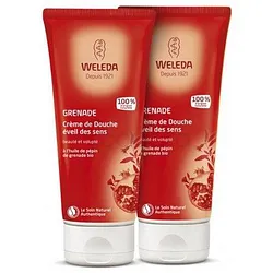 WELEDA DUO CREME DE DOUCHE A LA GRENADE 2*200ML