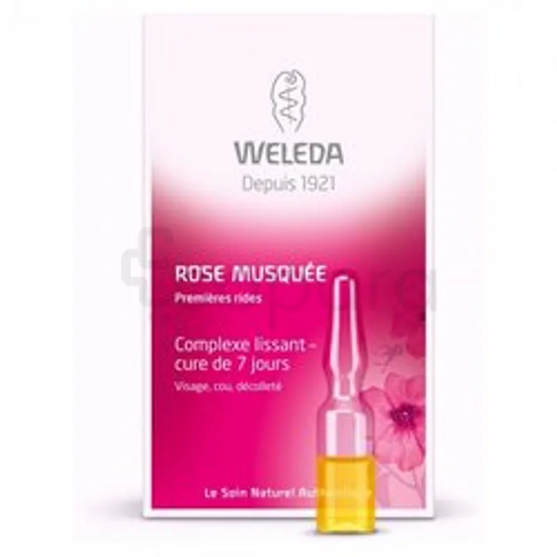 WELEDA COMPLEXE LISSANT A LA ROSE MUSQUEE 0.8ML*7
