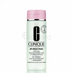 CLINIQUE LAIT MICELLAIRE ALL ABOUT CLEAN PEAU MIXTE A GRASSE 200ML