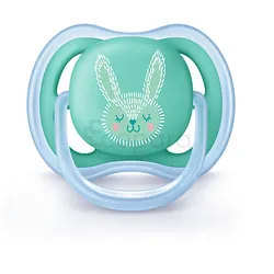 AVENT UTRA AIR SUCETTE 6-18MOIS BLEU REFERENCE SCF344/22