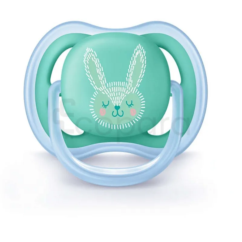 AVENT UTRA AIR SUCETTE 6-18MOIS BLEU REFERENCE SCF344/22