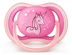 AVENT UTRA AIR SUCETTE 6-18MOIS ROSE REFERENCE SCF345/22