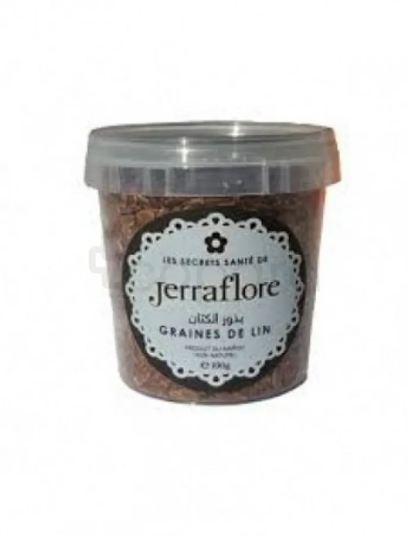 JERRAFLORE GRAINES DE LIN 100G