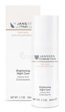 JANSSEN COSMETICS CREME NUIT ECLAIRCISSANTE 50ML