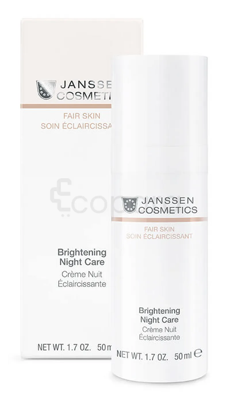 JANSSEN COSMETICS CREME NUIT ECLAIRCISSANTE 50ML